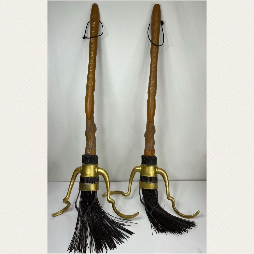 Harry Potter Firebolt Broom Quidditch Set 36” Nimbus Halloween Cosplay Costume